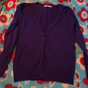 Old Navy purple cardigan